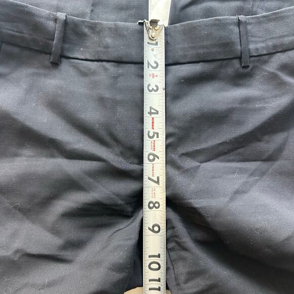 J.Crew Black, Light Wool, Flared, Work Pants- 0 - Picture 8 of 11